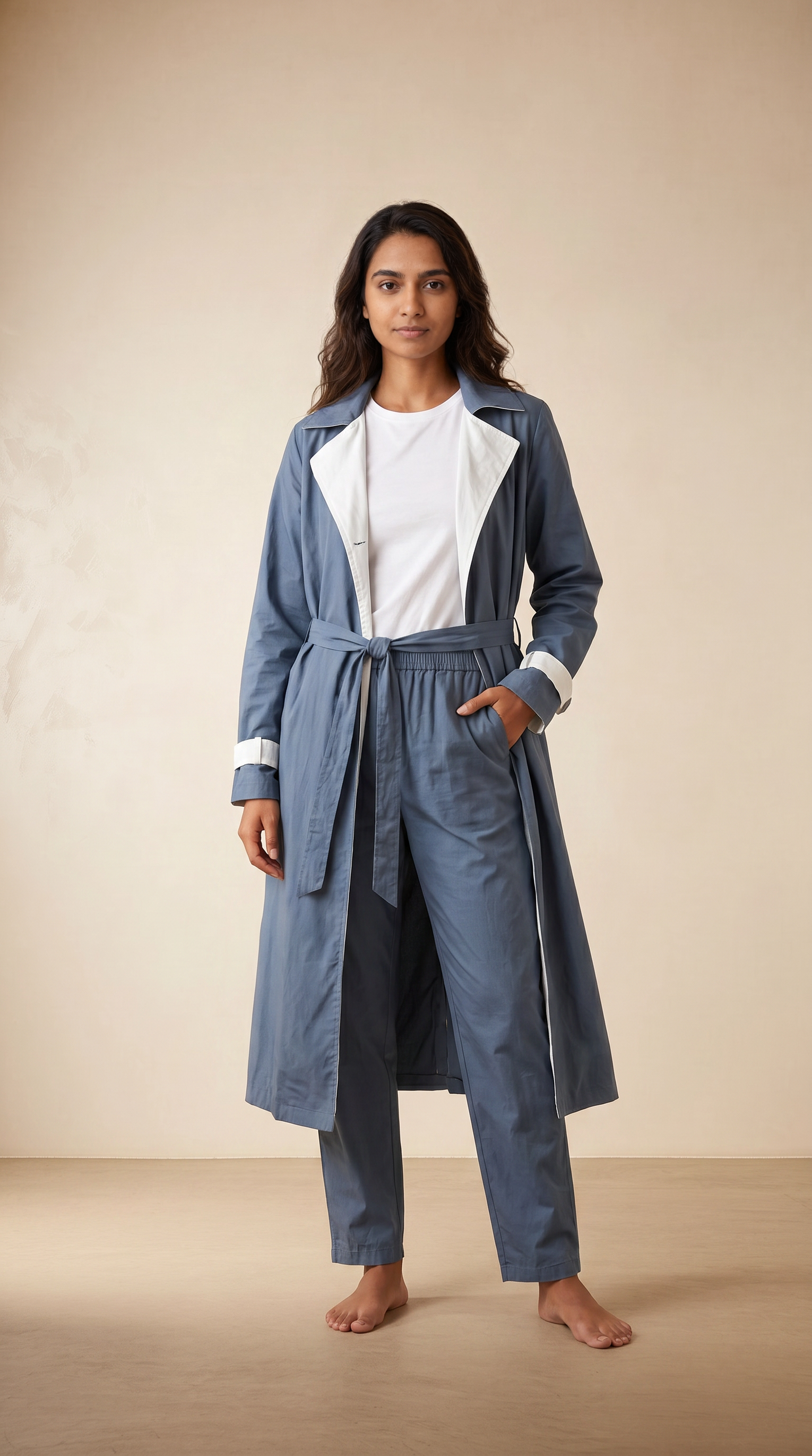 BLUE TRENCH SET