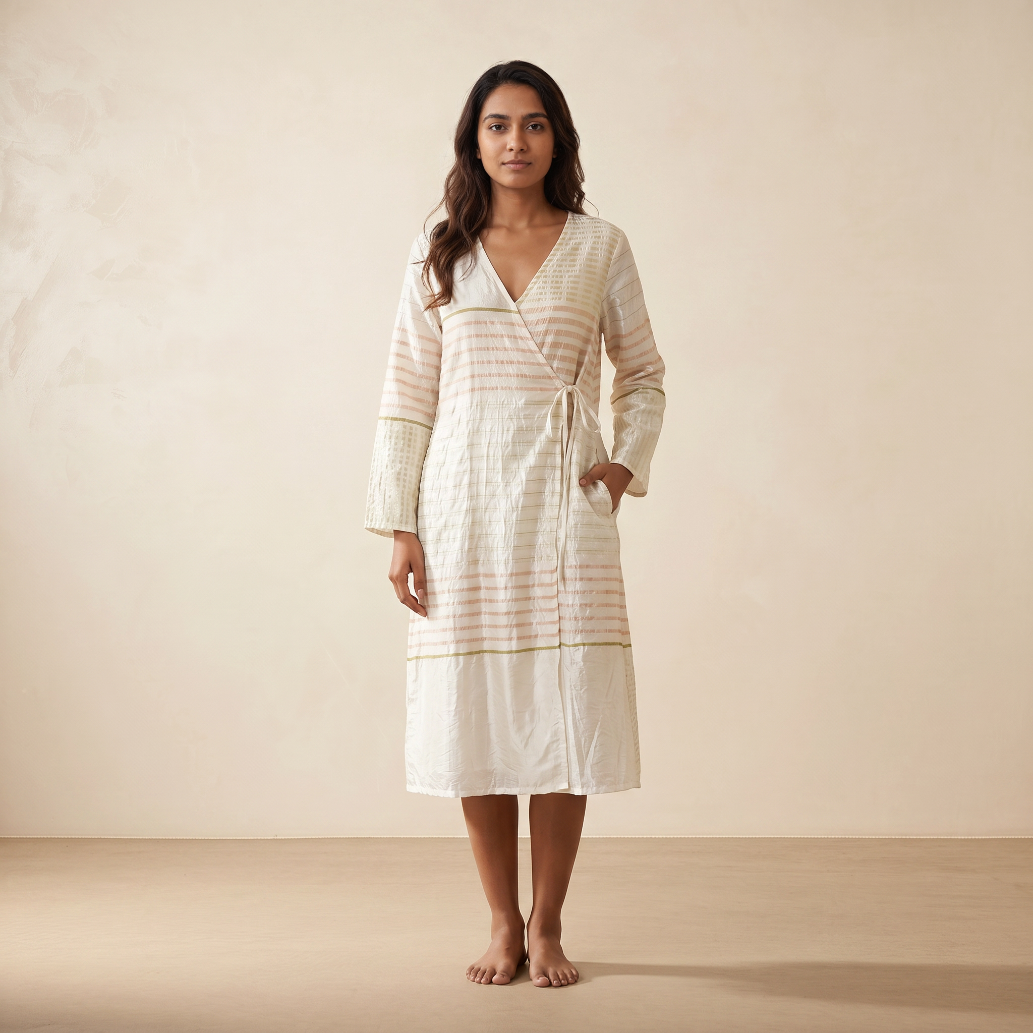 DELICATE SILK DRESS